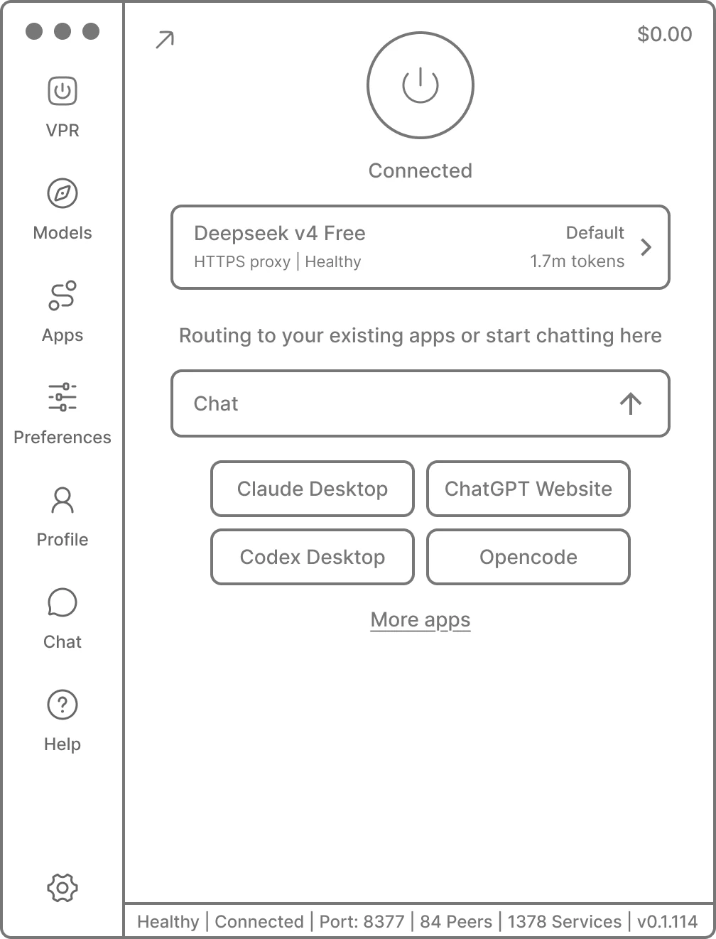 Wireframe: Home